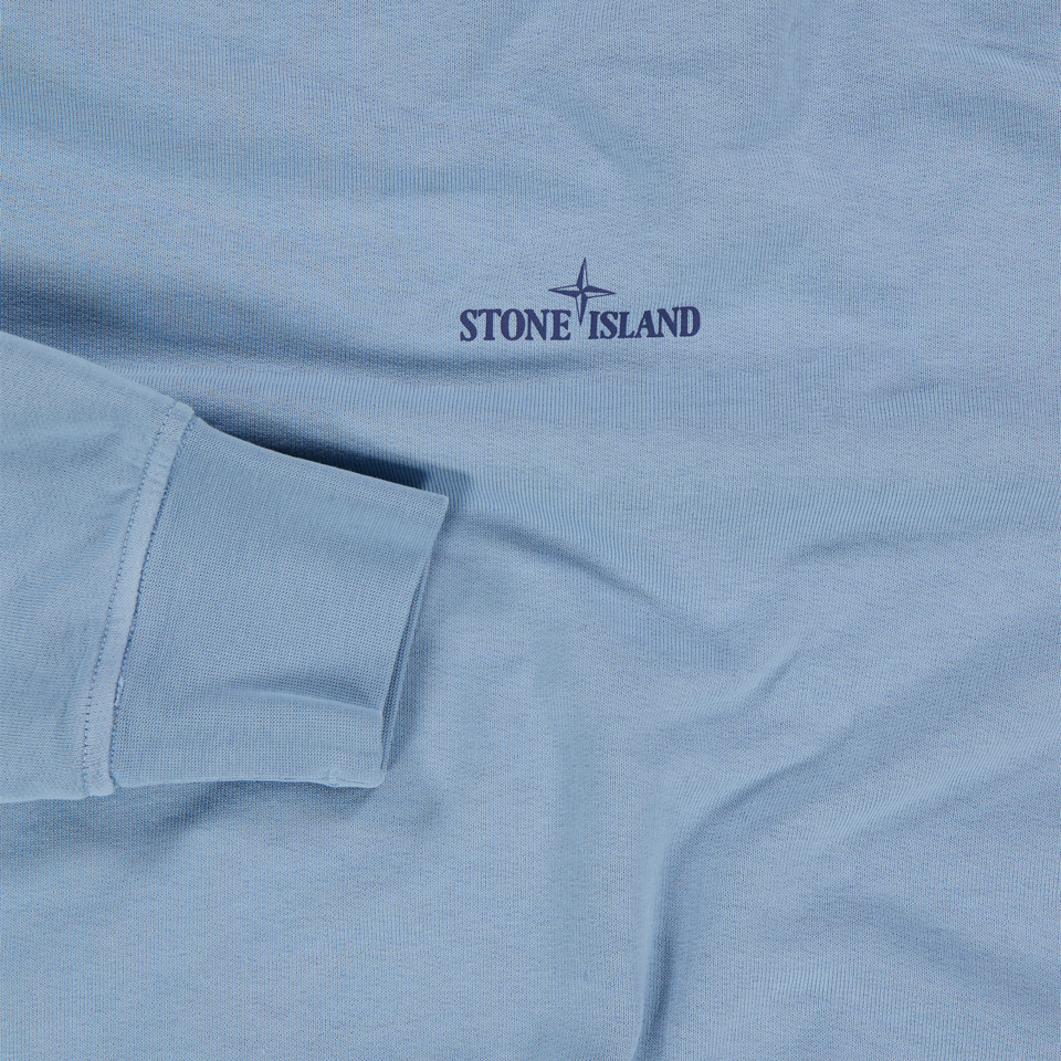 Stone Island Kinder Jongens Trui In Licht Blauw