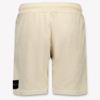 Stone Island Kinder Jongens Shorts In Off White