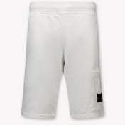 Stone Island Kinder Jongens Shorts In Wit