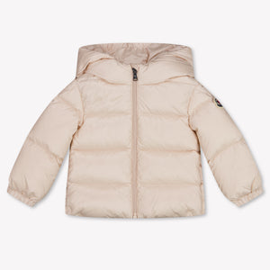 Moncler Sharon Baby Unisex Winterjas In Licht Roze