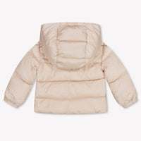 Moncler Sharon Baby Unisex Winterjas In Licht Roze