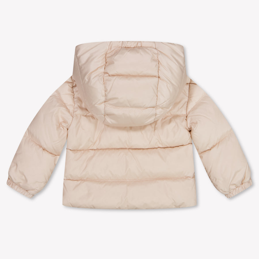 Moncler Sharon Baby Unisex Winterjas In Licht Roze