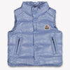 Moncler Bernard Baby Boys Bodywarmer In Light Blue