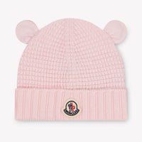 Moncler Baby Unisex Muts In Licht Roze