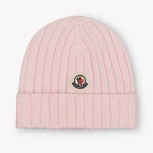 Moncler Baby Unisex Muts In Licht Roze