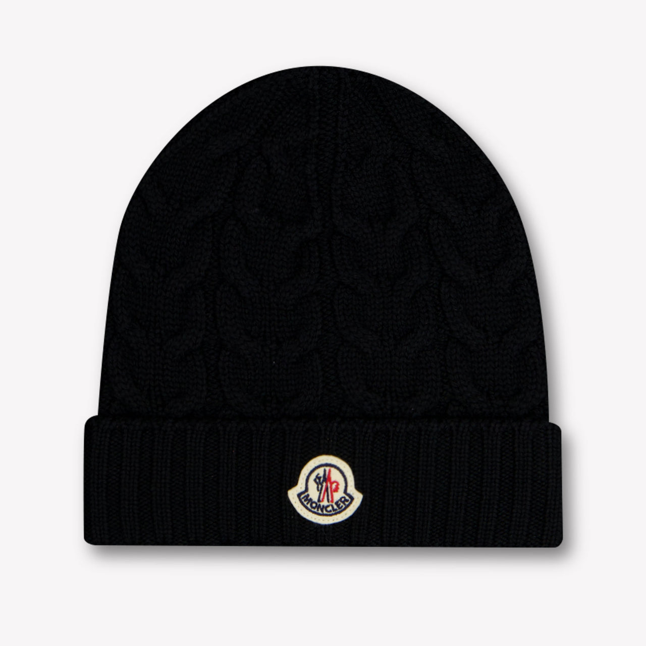 Moncler Kinder Jongens Muts In Zwart