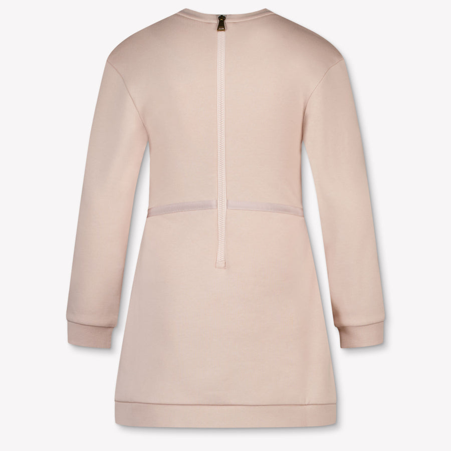 Moncler Girls Dress in Light Pink