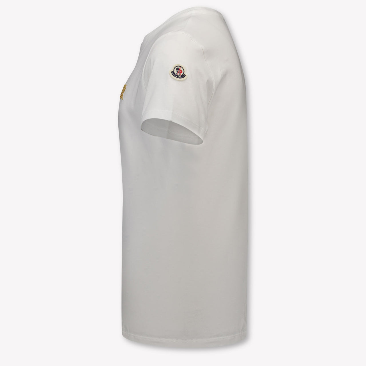Moncler Kinder Meisjes T-Shirt In Wit