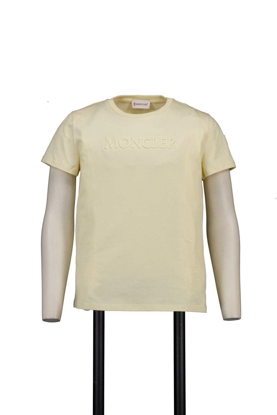 Moncler Kinder Meisjes T-Shirt In Geel