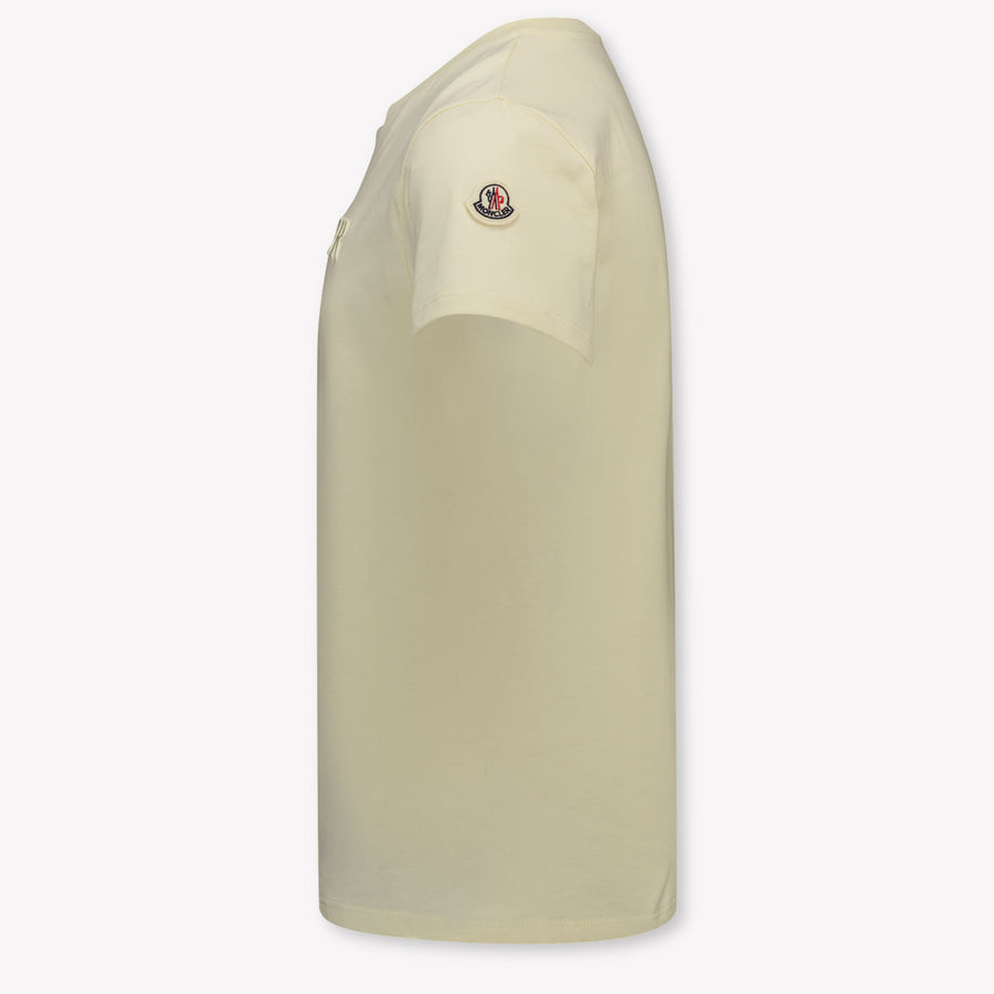 Moncler Kinder Meisjes T-Shirt In Geel
