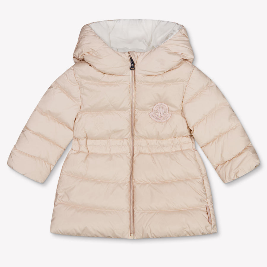 Moncler Ylenia Baby Meisjes Winterjas In Licht Roze