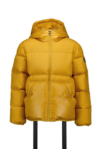 Moncler Barin Kinder Jongens Winterjas In Geel