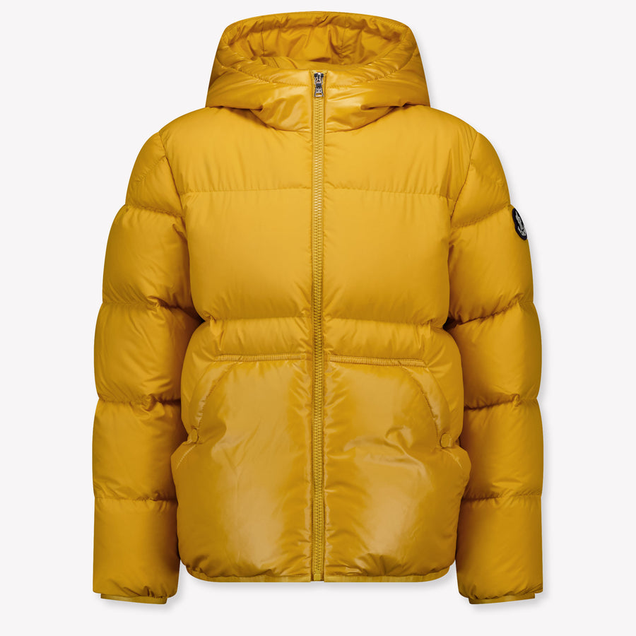 Moncler Barin Boys Winter Jacket in Yellow