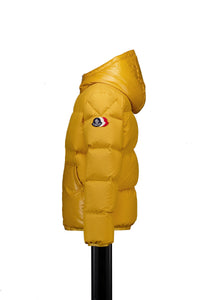 Moncler Barin Kinder Jongens Winterjas In Geel