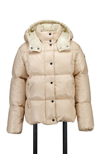 Moncler Parana Kinder Meisjes Winterjas In Beige