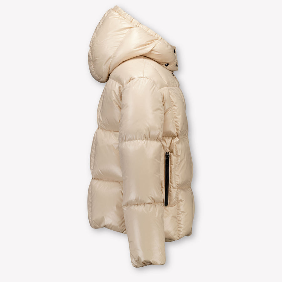 Moncler Parana Kinder Meisjes Winterjas In Beige