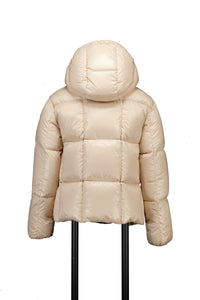 Moncler Parana Kinder Meisjes Winterjas In Beige