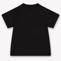 Moncler Baby Jongens T-Shirt In Zwart