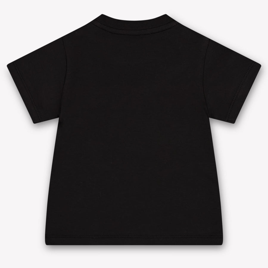 Moncler Baby Jongens T-Shirt In Zwart