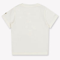 Moncler Baby Jongens T-Shirt In Wit