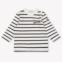 Moncler Baby Jongens T-Shirt In Zwart