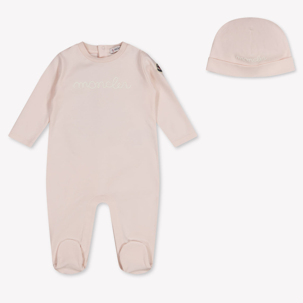 Moncler Baby Unisex Boxpakje In Licht Roze