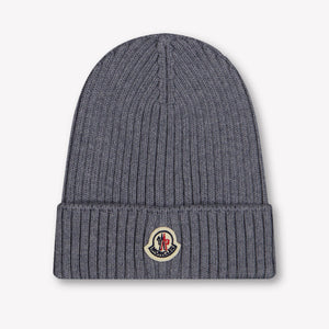 Moncler Kinder Jongens Muts In Grijs