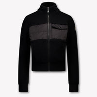 Moncler Kinder Jongens Vest In Zwart