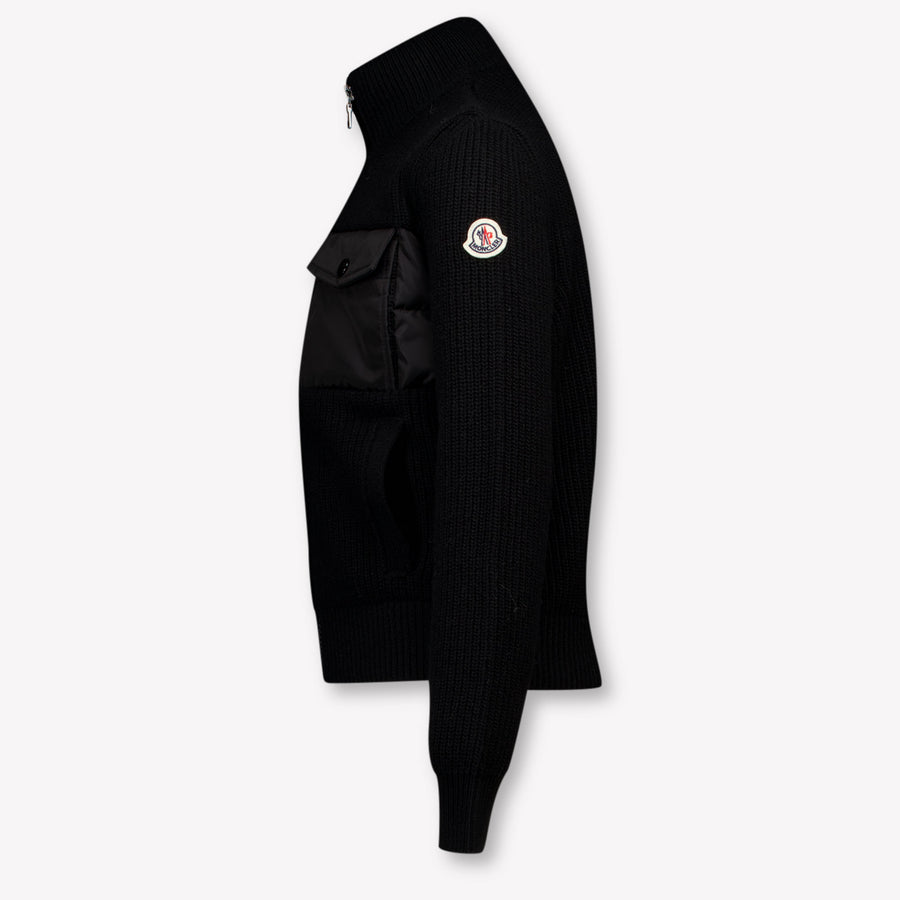 Moncler Kinder Jongens Vest In Zwart