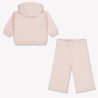 Moncler Baby Meisjes Joggingpak In Licht Roze