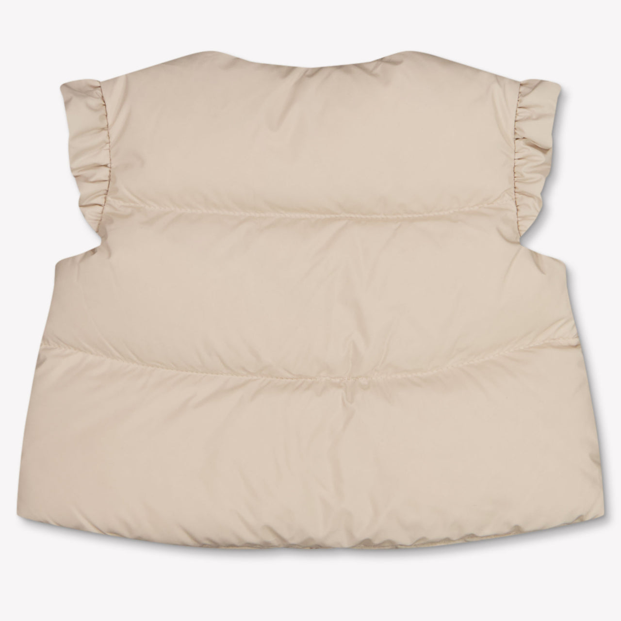 Moncler Olivia Baby Meisjes Bodywarmer In Licht Beige