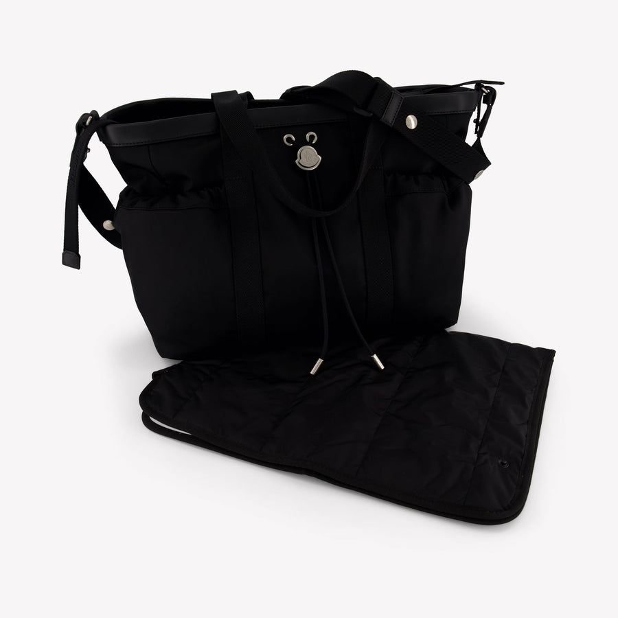 Moncler Baby Unisex Luiertas In Zwart