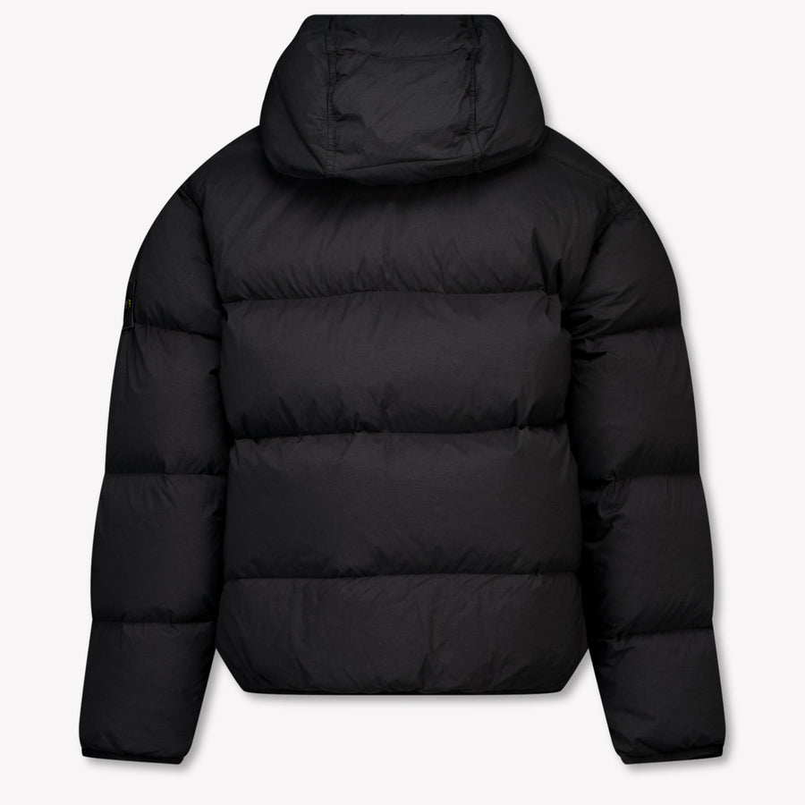 Stone Island Kinder Jongens Winterjas In Zwart