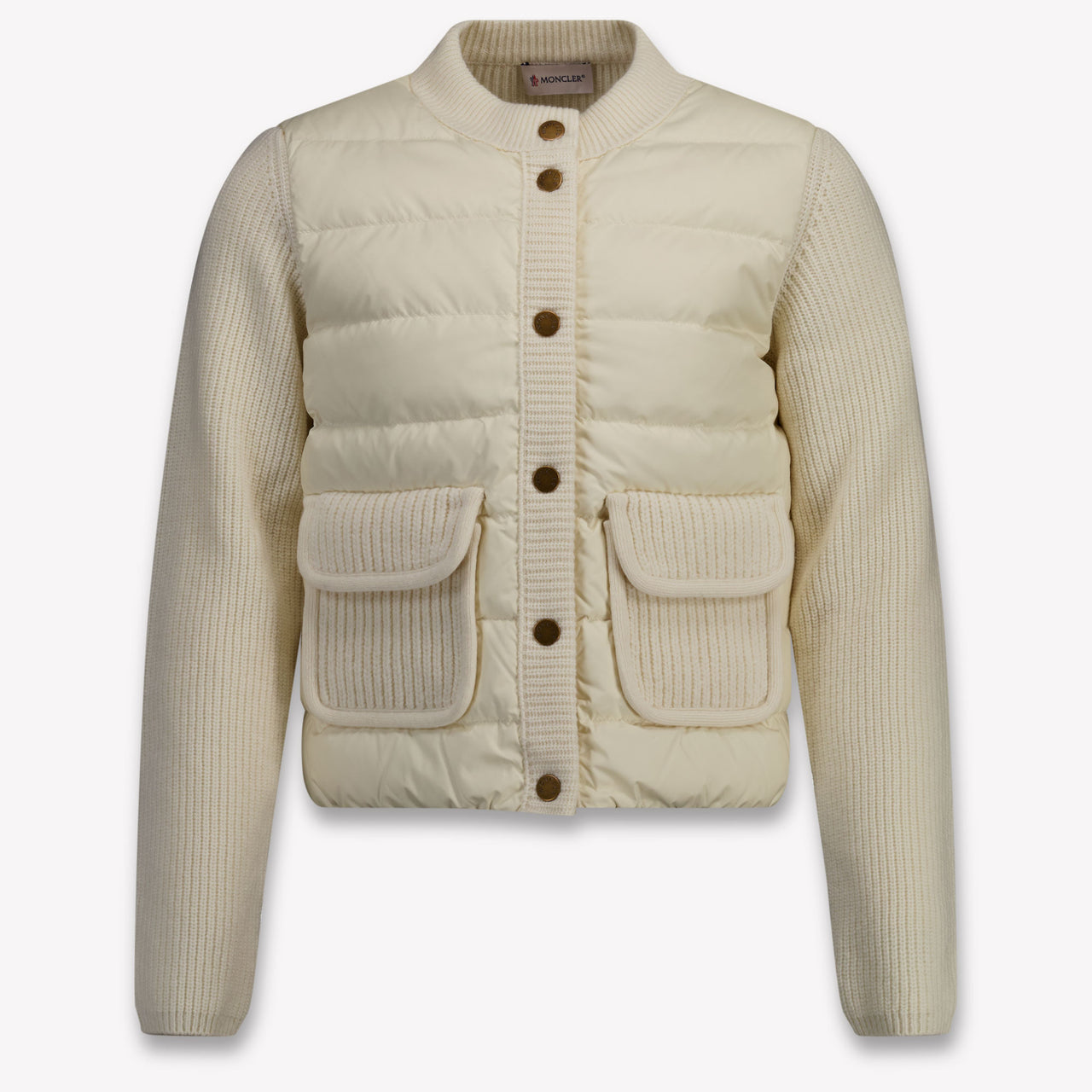 Moncler Kinder Meisjes Vest In Off White