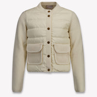 Moncler Kinder Meisjes Vest In Off White