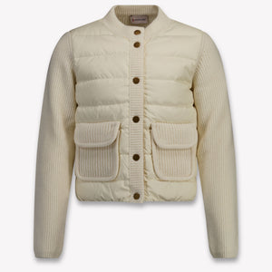 Moncler Kinder Meisjes Vest In Off White