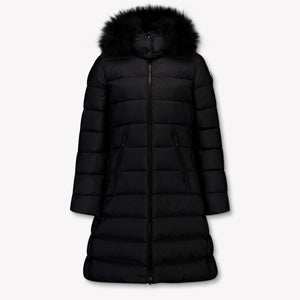Moncler Abelle Kinder Meisjes Winterjas In Zwart