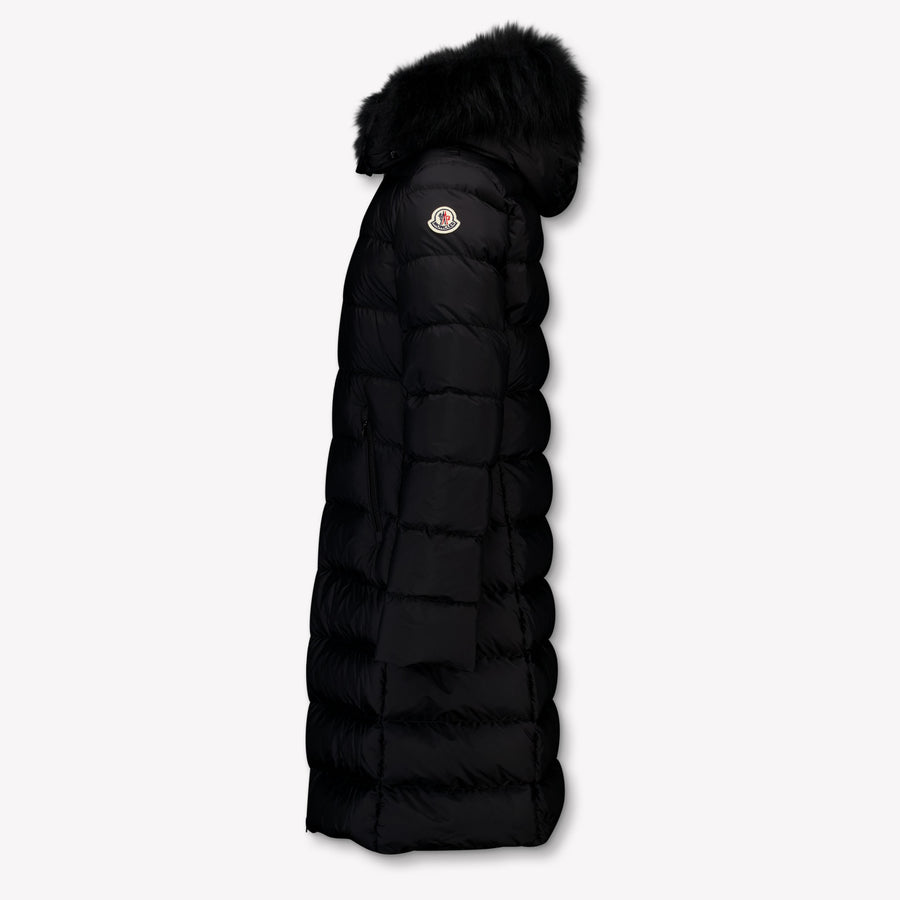 Moncler Abelle Kinder Meisjes Winterjas In Zwart