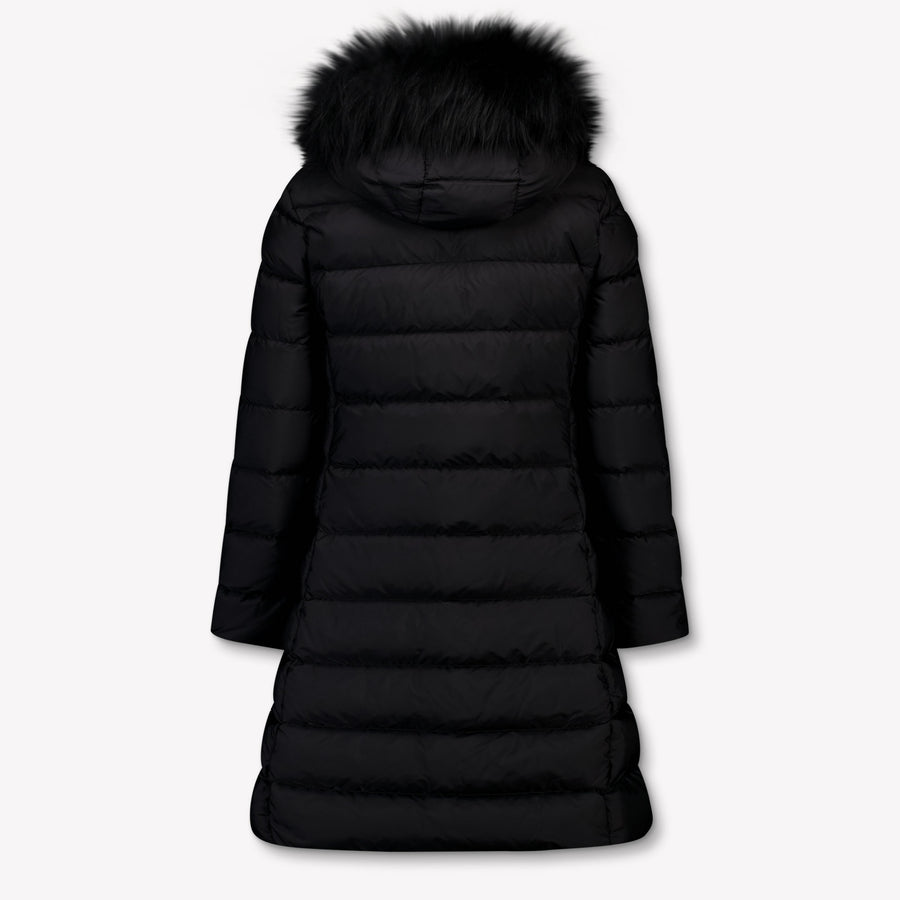 Moncler Abelle Kinder Meisjes Winterjas In Zwart