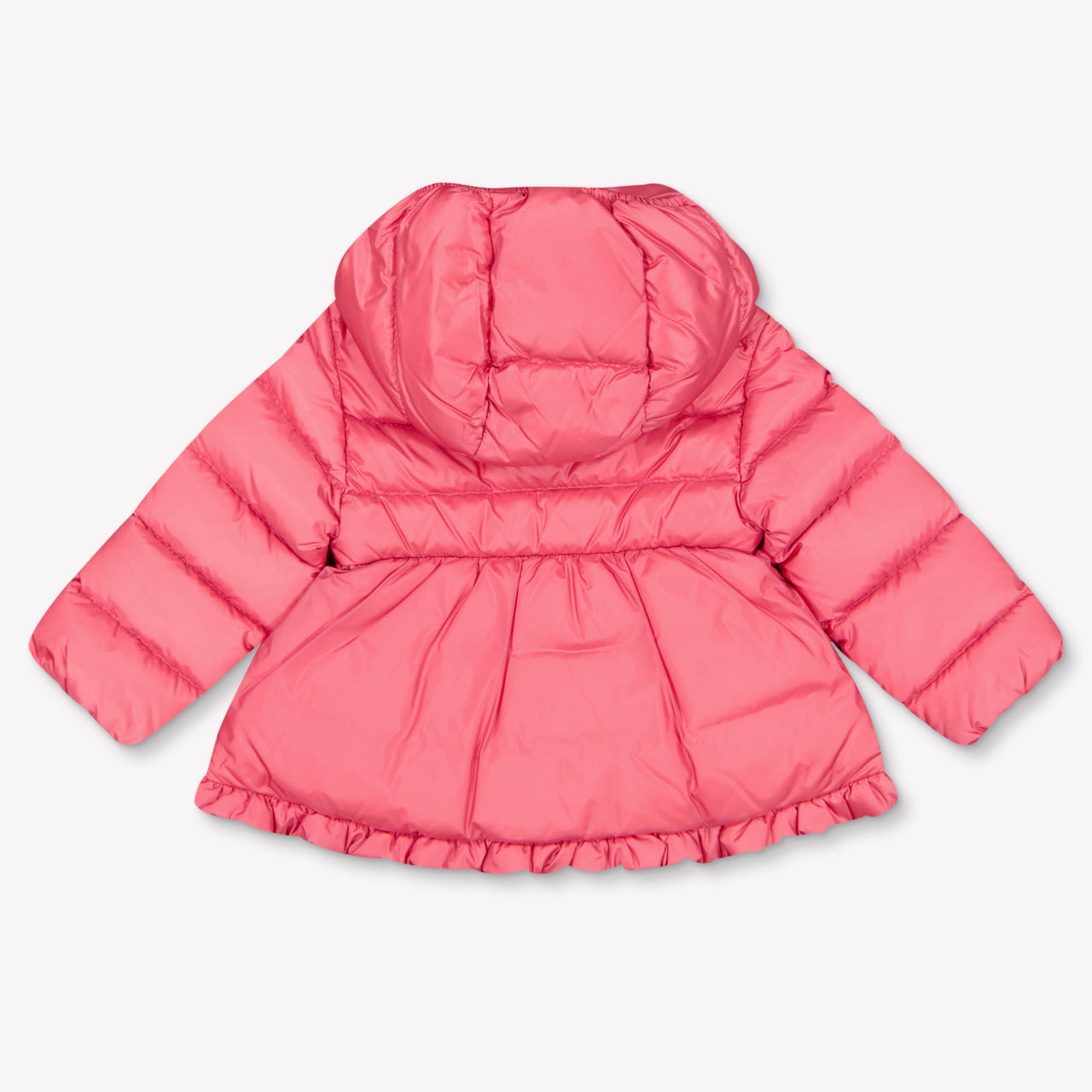 Moncler Odile Baby Girls Winter Coat In Fuchsia