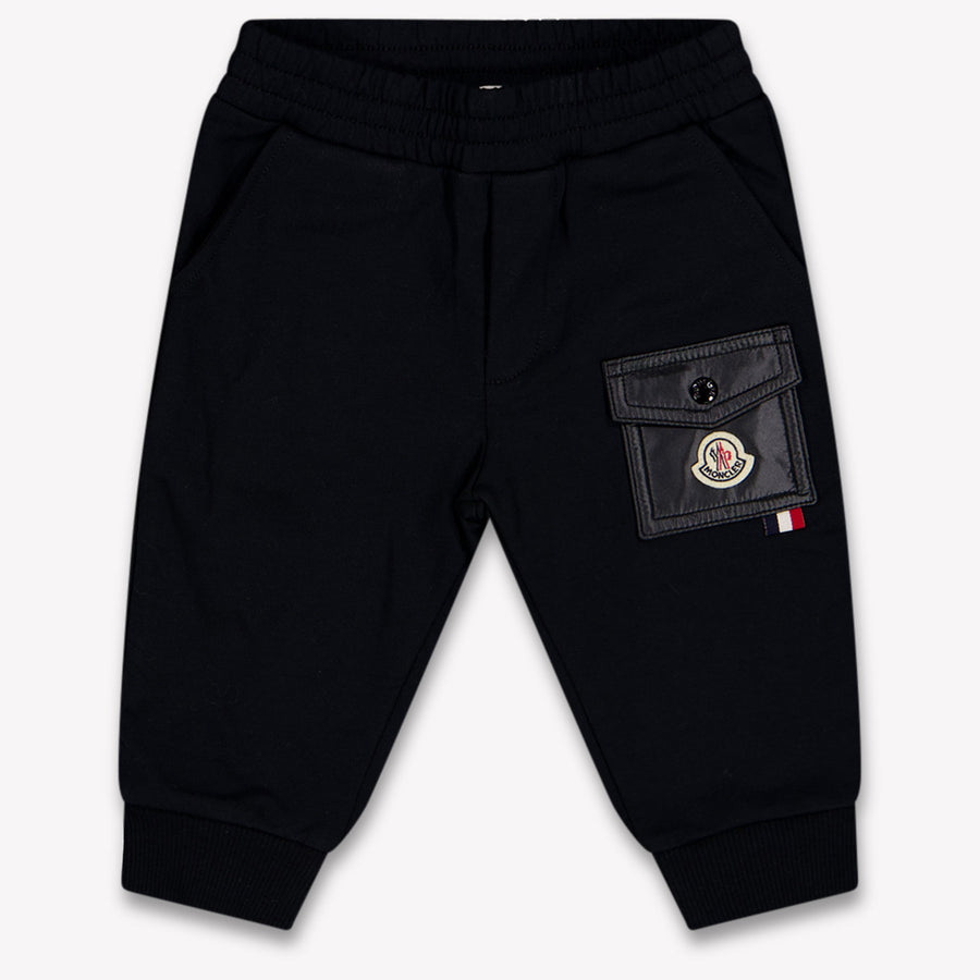 Moncler Baby Jongens Broek In Zwart