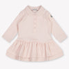 Moncler Baby Meisjes Jurk In Licht Roze