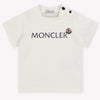 Moncler Baby Jongens T-Shirt In Wit