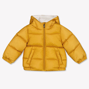 Moncler New Macaire Baby Jongens Winterjas In Geel