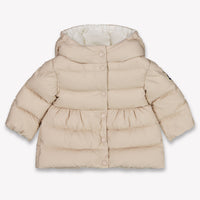Moncler Charlotte Baby Girls Winter Jacket in Light Beige