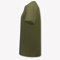 Moncler Kinder Jongens T-Shirt In Army
