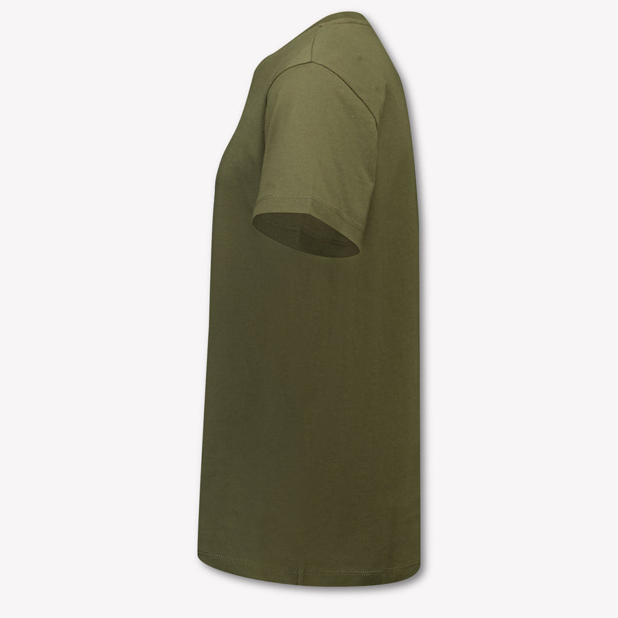 Moncler Kinder Jongens T-Shirt In Army