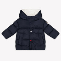 Moncler Romain Baby Jongens Winterjas In Navy