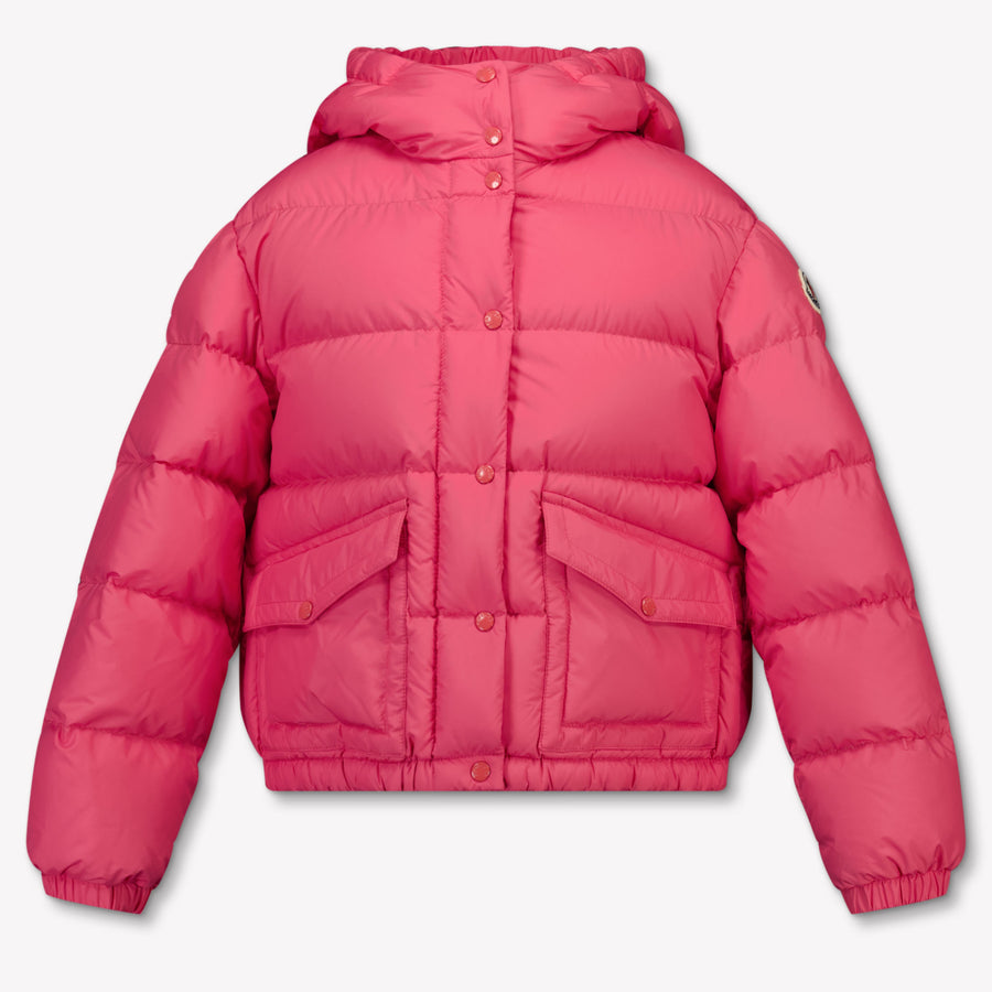 Moncler Phelanta Kinder Meisjes Winterjas In Fuchsia