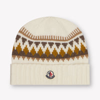 Moncler Baby Jongens Muts In Off White
